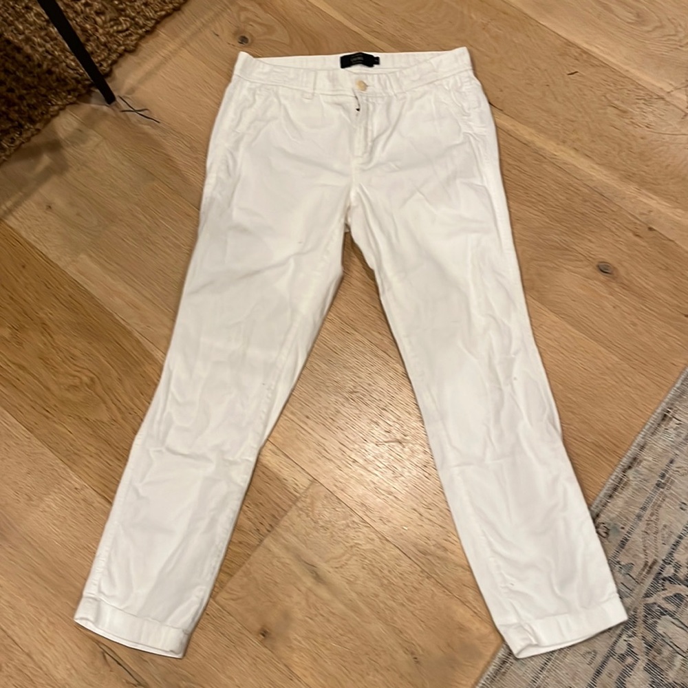 J. Crew white pants